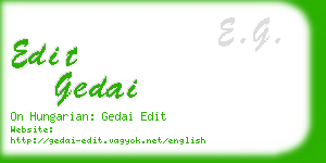 edit gedai business card